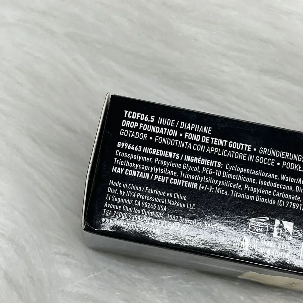 NYX Total Control Drop Foundation TCDF06.5‎ Nude Face Make Up